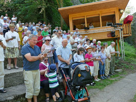 Festgottesdienst zum 1.000 Todestag des Heiligen Heimerads auf dem Hasunger Berg (Foto: Karl-Franz Thiede)